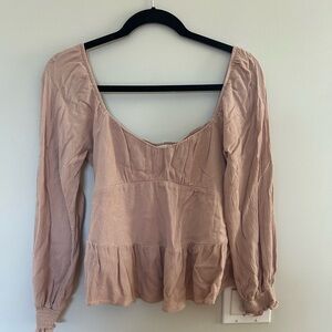 L.A.Hearts Cream Blouse